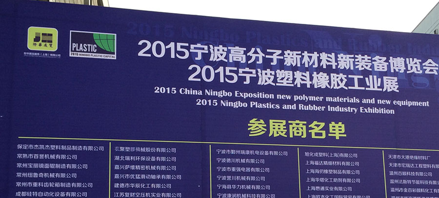 瑞利机械亮相2015中国(宁波)塑料橡胶工业展(图2)